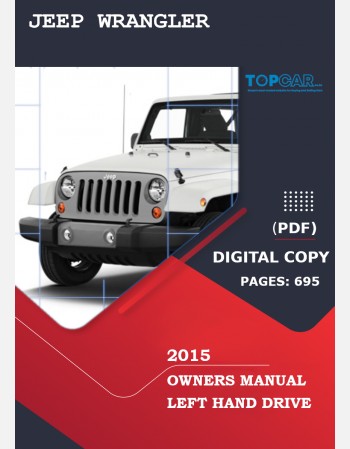 jeep wrangler 2015 owners manual